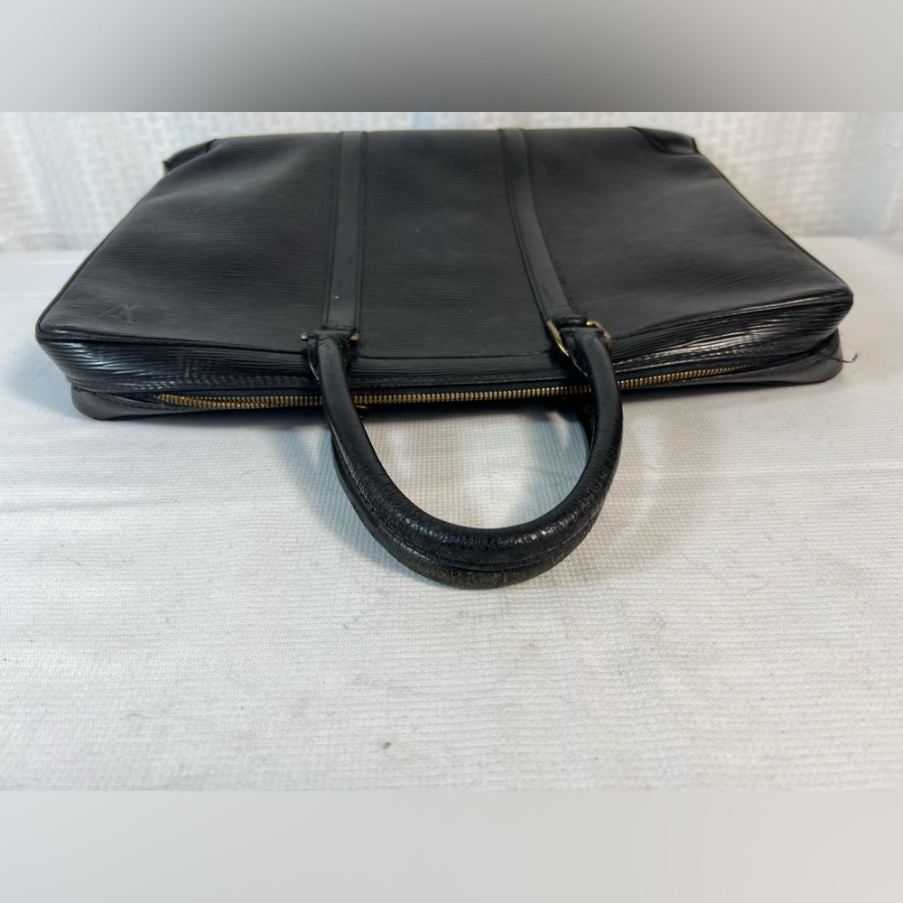 Louis Vuitton Vintage Epi Leather Black Briefcase – Authentic project piece - Picture 6 of 15